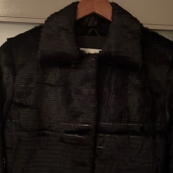 Michael McCollom Real Fur Coat by Trilogy Collections in S - Picture 3 of 5